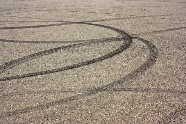 tire marks